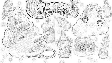 poopsie slime surprise coloring page coloring pages