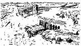 Aqueduct Aqueducts Clker sketch template