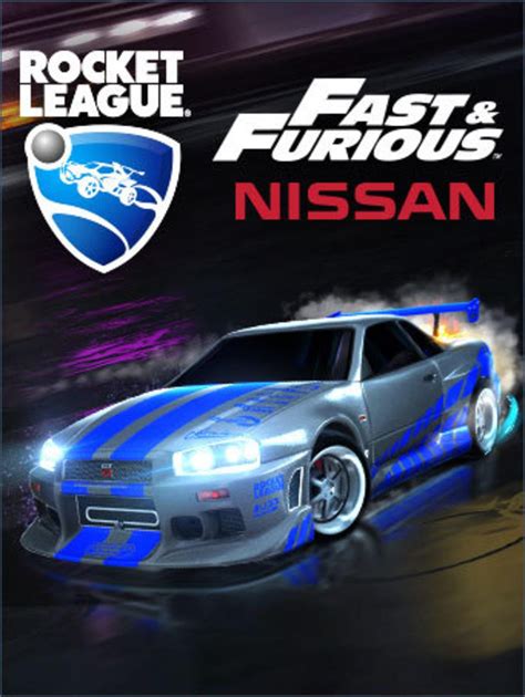 rocket league® the fast and furious™ nissan skyline gt r r34 rocket