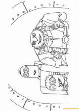 A4 Coloring Pages Despicable Printable Kids Cartoons Minion Momjunction sketch template