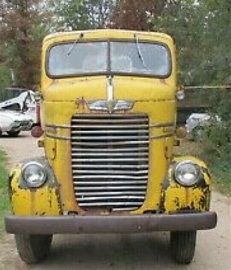 1947 Dodge Cabover Coe Truck Flatbed Hauler Project Ratrod Patina Barn