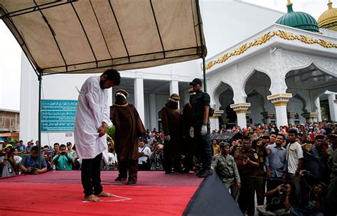 Indonesia Gives Punishment Of 80 Lashes To Two Men For Indulging In Gay Sex