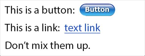 proper   buttons  links web axe