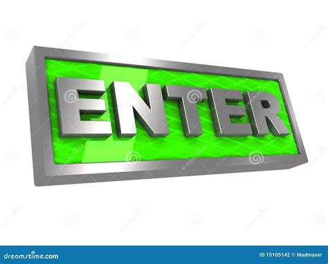 enter sign stock photography image