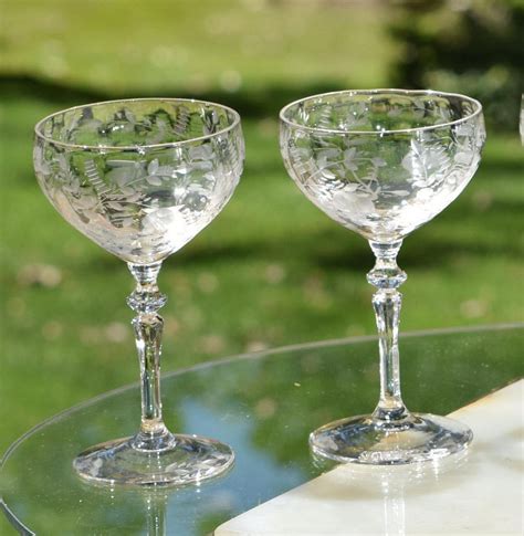 Pin On Vintage Cocktail Martini Glasses