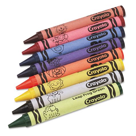 crayola jumbo classpack crayons     colors set united