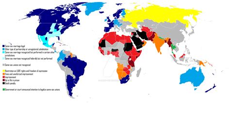 lgbt rights map 2014 by saint tepes on deviantart