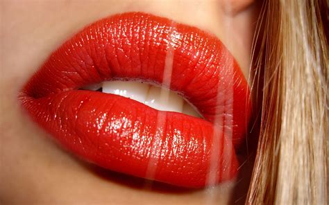 1920x1080 resolution close up photo of red lipstick hd wallpaper