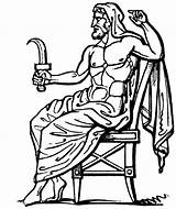 Cronus Mythology Romano Goddesses Cronos Dewa Dewi Saturn Imperio Dios Saturno Kronos Terkenal Yunani Kuno Mitologia Agricultura Kuat sketch template