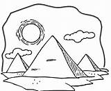 Egipto Desierto Camellos Egipt Kolorowanki Pirámides Piramide Woestijn Egyptische Hete Wydruku Piramides Egipcios Imagen Pyramids Cálido Infantiles Categorieën Darmowe sketch template