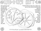 Mite Coloring Widow Pages Joseph Widows Mark St Crafts Saint Sunday School Activity Luke Printable Catholic Jesus Mites Gift Christian sketch template