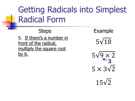 radicals review powerpoint    id