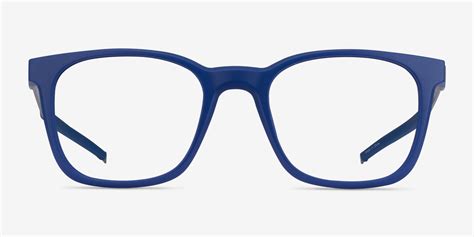 Club Square Blue Glasses For Men Eyebuydirect
