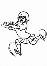 Scooby Doo Coloring Pages Velma Printable Momjunction Print Outline Parentune Running Child Clipartmag sketch template