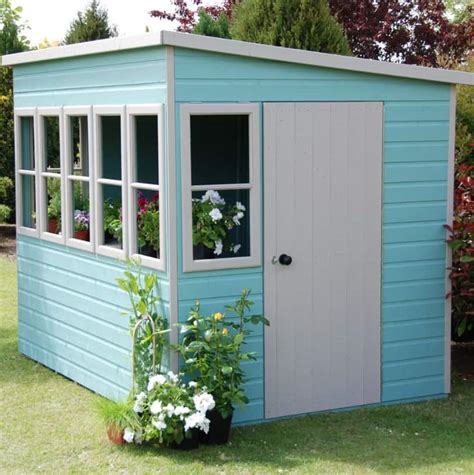 wooden garden sheds
