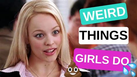 23 weird things girls secretly do for each other youtube