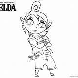 Zelda sketch template