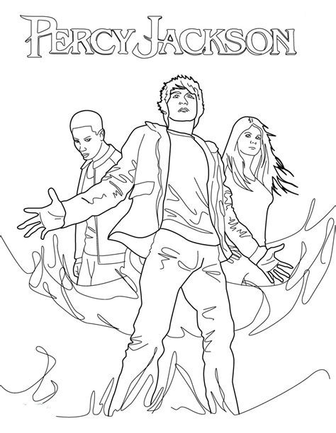percy jackson coloring sheets coloring pages