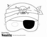 Halloween Mask Coloring Printable Masks Pirate Pages Kids Crafts Theme Choose Board Face Pirates Masque Visit Activities sketch template