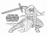 Kylo Ren Coloriage Hellokids sketch template