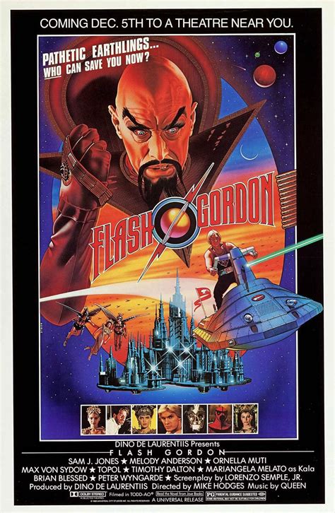Flash Gordon Movie Posters Science Fiction Movie Posters Flash Gordon