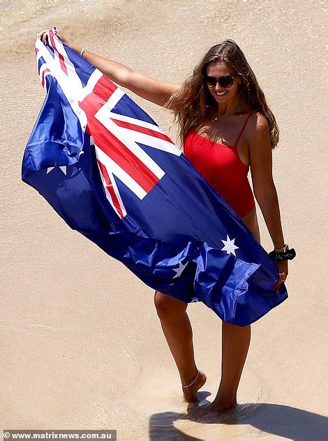 sydneysiders escape the heat and flock to iconic bondi beach to celebrate australia day daily