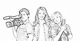 Icarly Coloring Pages sketch template