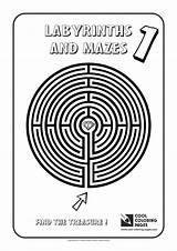 Maze Pages Coloring Runner Labyrinth Cool Template Mazes Labyrinths Kids sketch template