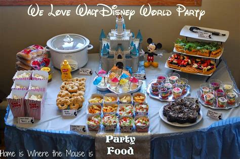 love walt disney world party party food adventures  familyhood
