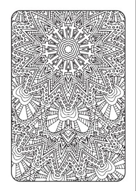 art therapy printable adult coloring book downloadable  etsy adult