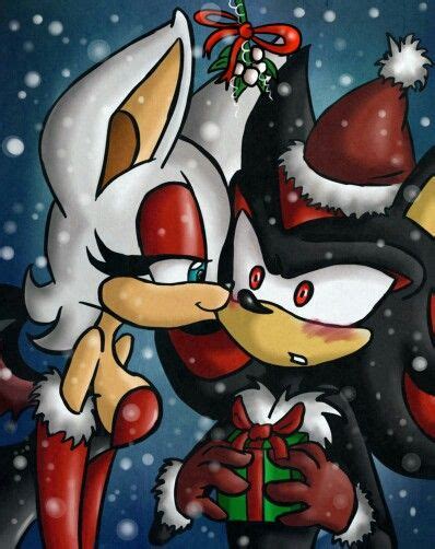 Rouge Feliz Navidad Shadow Con Imágenes Sonic Erizos
