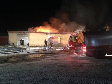muskegon and newaygo county firefighters battling major blaze at