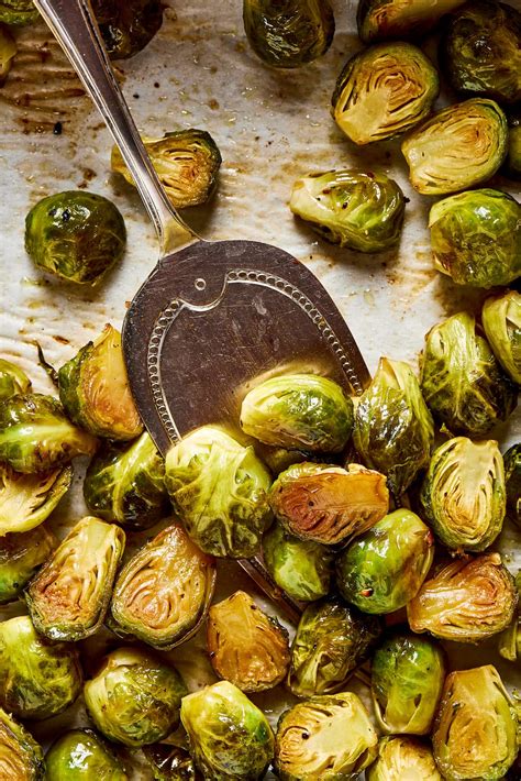roasted brussels sprouts  peas  pod