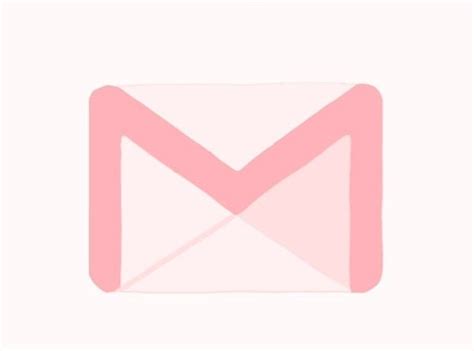 gmail pink icon ios app icon design pink app icon mail app icon design