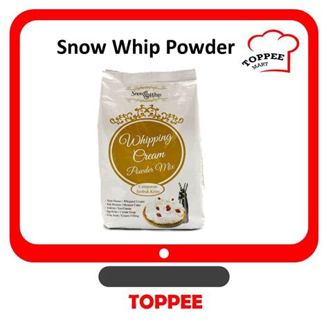 whipping snow whip whipping cream powder mix  shopee malaysia