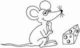 Souris Fromage Devant Coloriages Dessins Gratuit Fois Imprimé sketch template