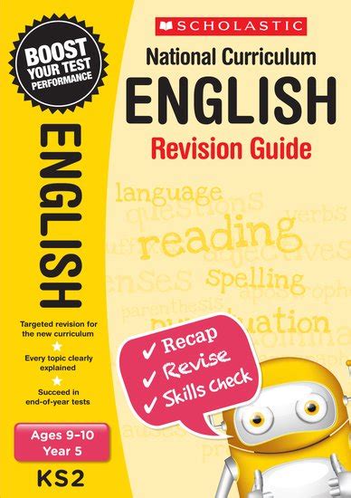 national curriculum revision english revision guide year