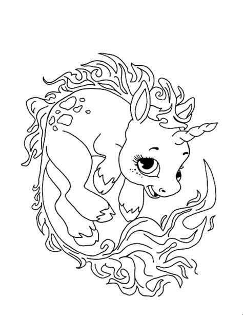 view unicorn drawing coloring pages harrumg