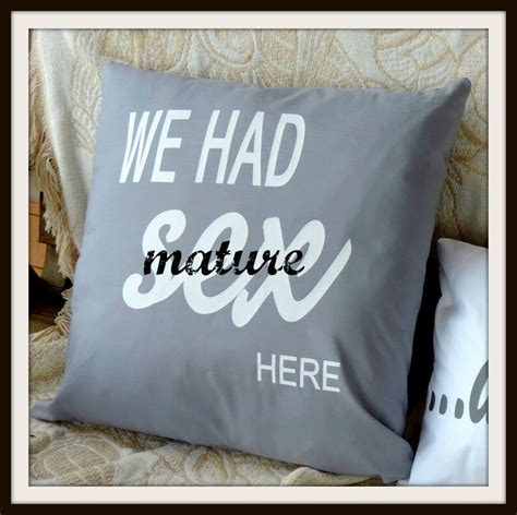 We Had Sex Here Sex Here Pillow Lovers Pillow Partner Etsy
