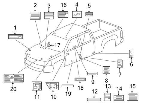 chevrolet silverado  engine decal engine harness  buy factory gm parts