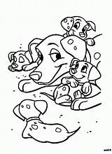 Coloring Dalmatians Oddball sketch template