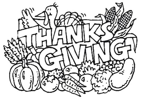 cute thanksgiving coloring pages