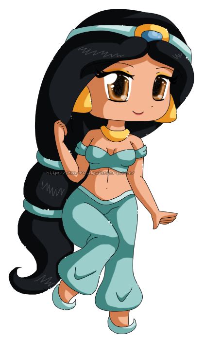 Disney Aladdin Chibi Jasmine By Izka 197 On Deviantart