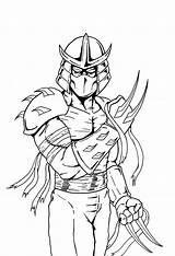 Shredder Coloring Pages sketch template