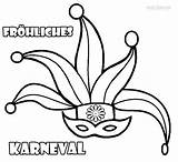 Karneval Hut sketch template