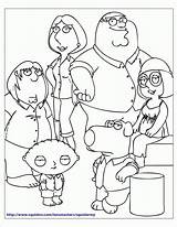 Coloring Pages Family Guy Printable Dad American Griffin Peter Adult Army Comments Library Clipart Choose Board sketch template