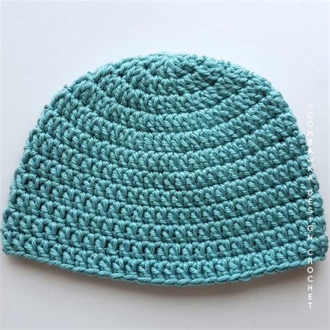 seamless double crochet hat pattern oombawka design crochet