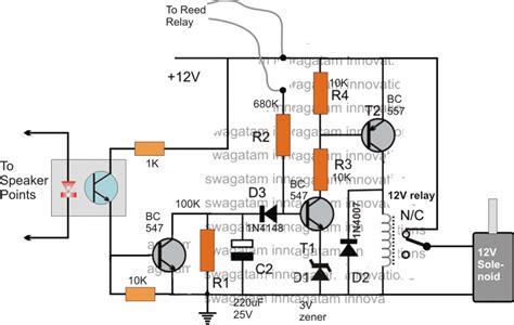 electronic door  pets circuit opens  pet nears  door homemade circuit projects