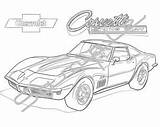 Coloring Printable Javelin Amc Adult Adults Amx 1971 Corvette Mustang Ford 1970 1969 Instant Digital sketch template