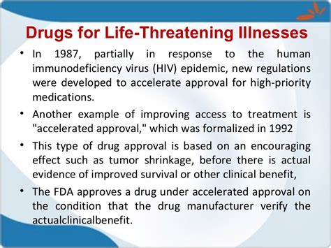 historical aspects  drug approval process